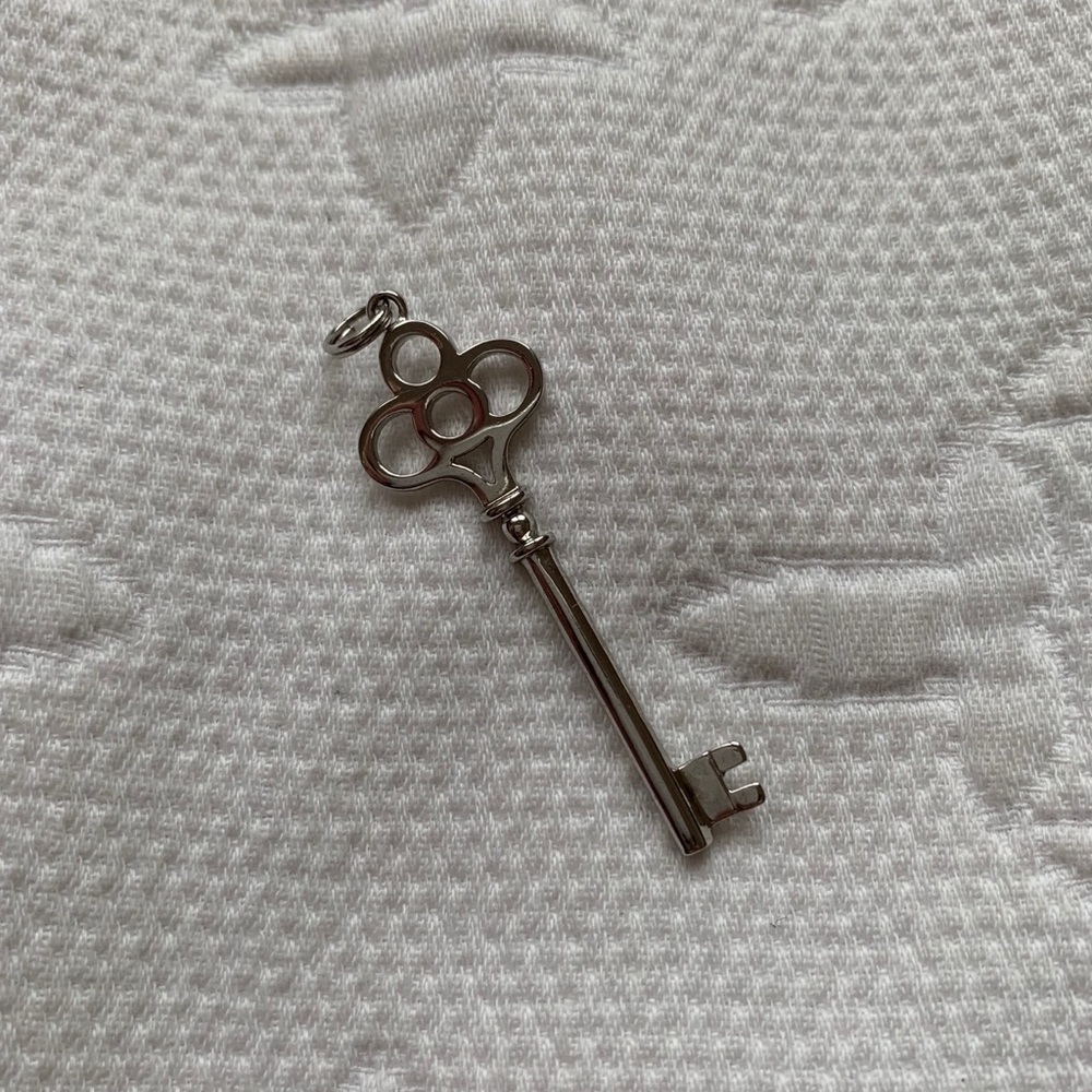 Sterling Silver Key Pendant